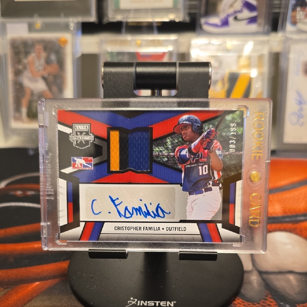 Christopher Familia Rookie Card with Patch